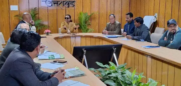 Uttarakhand: सीएस राधा रतूड़ी ने खेल विभाग की समीक्षा की Uttarakhand: सीएस राधा रतूड़ी ने खेल विभाग की समीक्षा की