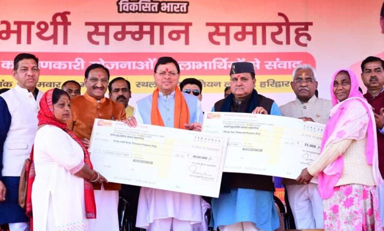 मुख्यमंत्री ने किया 68.82 करोड़ की 66 योजनाओं का लोकार्पण व शिलान्यास