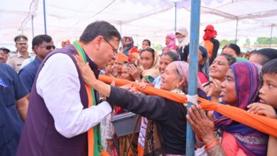 मुख्यमंत्री धामी ने खटीमा में आयोजित जनसभा को किया संबोधित