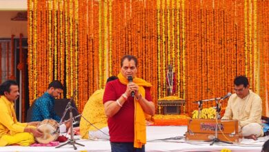 मंत्री ने किया सामूहिक हनुमान चालीसा पाठ