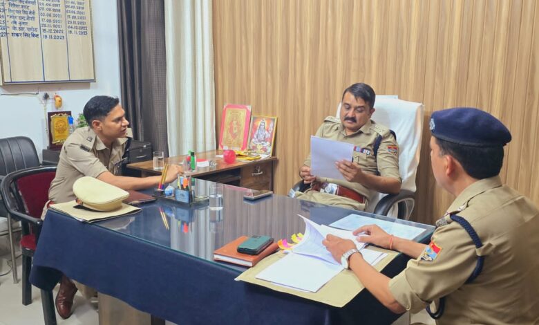 चार धाम यात्रा के दृष्टिगत एसएसपी ने की बैठक