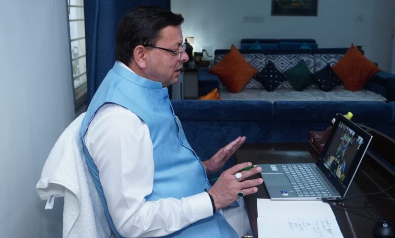 सीएम ने की चारधाम यात्रा व्यवस्थाओं के संबंध मे समीक्षा