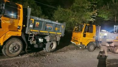 अवैध खनन के खिलाफ बड़ी कार्यवाही, पुलिस ने सीज किये चार डम्पर