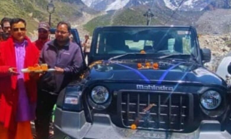 केदारनाथ धाम में यात्री थार से कर सकेंगे दर्शन केदारनाथ धाम में यात्री थार से कर सकेंगे दर्शन