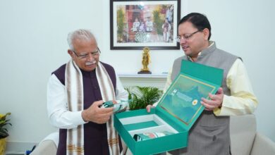 सीएम ने की केंद्रीय विद्युत मंत्री खट्टर से मुलाकात