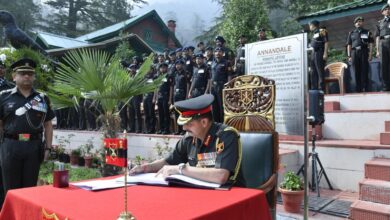 लेफ्टिनेंट जनरल देवेन्द्र शर्मा ने संभाला पदभार