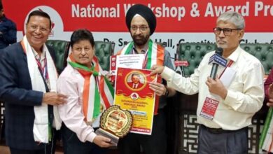 रक्तदाता शिरोमणि अनिल वर्मा राष्ट्रीय “सुदर्शन अग्रवाल मेमोरियल अवार्ड” से सम्मानित