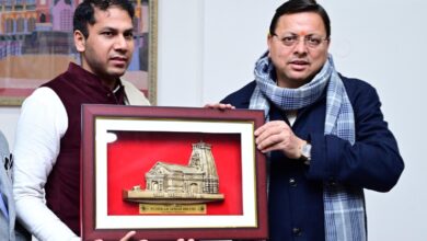 फ्रैंकफर्ट के संसद सदस्य राहुल कुमार कंबोज ने मुख्यमंत्री धामी से की भेंट