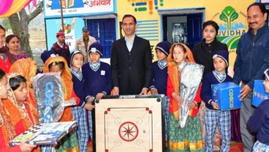 जिलाधिकारी ने किया नवीनीकरण कार्यो का लोकापर्ण