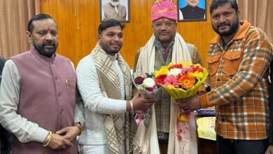 राष्ट्रीय वाल्मिकी क्रांतिकारी मोर्चा ने किया महापौर का स्वागत
