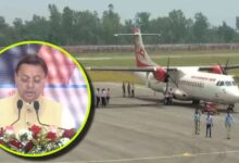 Uttarakhand News: देहरादून-पिथौरागढ़ रूट पर एलायंस एयर की 42-सीटर फ्लाइट का शुभारंभ, CM धामी ने जॉली ग्रांट एयरपोर्ट से किया उद्घाटन; बोले- ऐतिहासिक पहल से लोगों का आवागमन होगा और अधिक आसान….