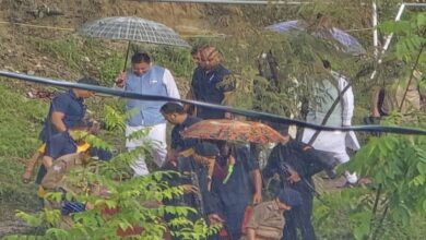 Uttarkashi: सीएम धामी का यमुना घाटी दौरा, बारिश-ओलावृष्टि के बीच नगाणगांव पहुंचे Uttarkashi: सीएम धामी का यमुना घाटी दौरा, बारिश-ओलावृष्टि के बीच नगाणगांव पहुंचे