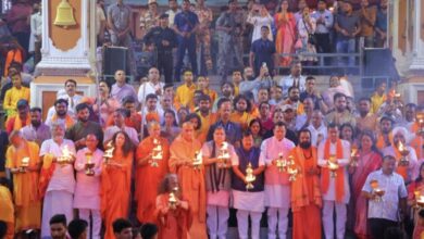 Rishikesh: भाजपा के राष्ट्रीय अध्यक्ष नितिन नवीन पहुंचे परमार्थ निकेतन, गंगा आरती में हुए शामिल