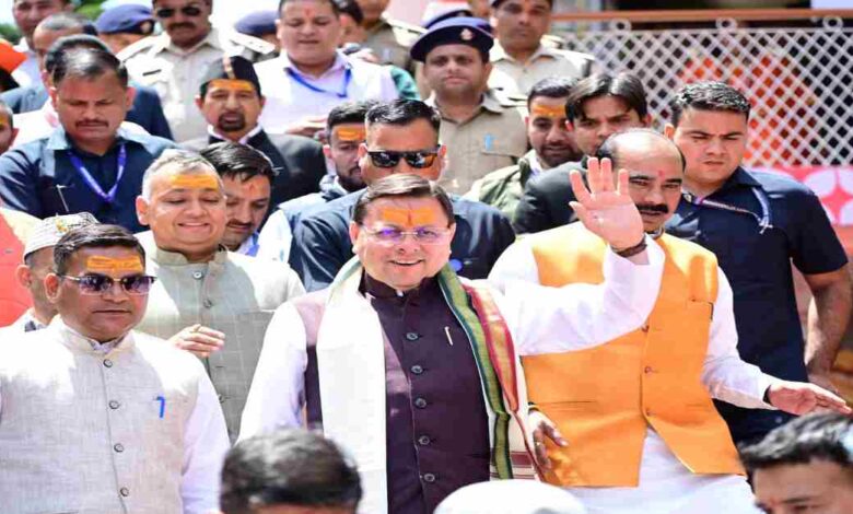 Uttarakhand News- श्री पीठम स्थापना महोत्सव: मुख्यमंत्री धामी ने 1100 कन्याओं का किया पूजन, कहा- डोल आश्रम आध्यात्मिक साधना का प्रमुख केंद्र…..