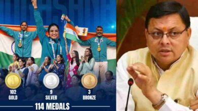 Uttarakhand News: विश्व योगासन चैंपियनशिप 2026 में भारत का परचम, 102 स्वर्ण समेत 114 पदक जीतकर रचा इतिहास; CM धामी ने दी बधाई….. Uttarakhand News: विश्व योगासन चैंपियनशिप 2026 में भारत का परचम, 102 स्वर्ण समेत 114 पदक जीतकर रचा इतिहास; CM धामी ने दी बधाई…..