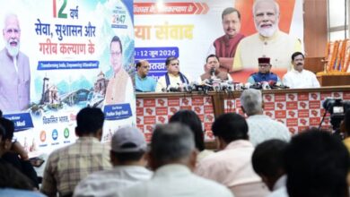 मीडिया संवाद: सीएम धामी ने गिनाईं सरकार की उपलब्धियां, कहा-पीएम मोदी के नेतृत्व में देश सुरक्षित
