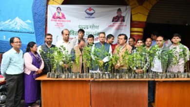 किसानों की आय बढ़ाने पर जोर, बुरांशखंडा में मुफ्त बीज वितरण