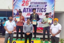 26वीं राज्य जूनियर एथलेटिक्स प्रतियोगिता का समापन, 720 खिलाड़ियों ने लिया हिस्सा