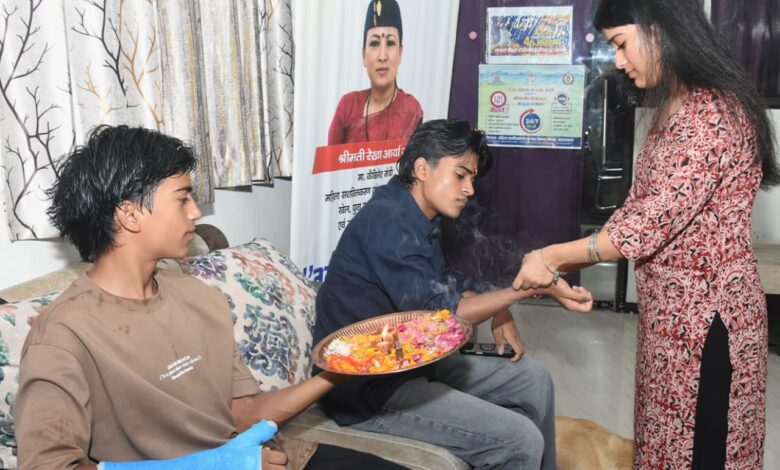 भारतीय संस्कारों का प्रतीक है रक्षाबंधन : रेखा आर्या।