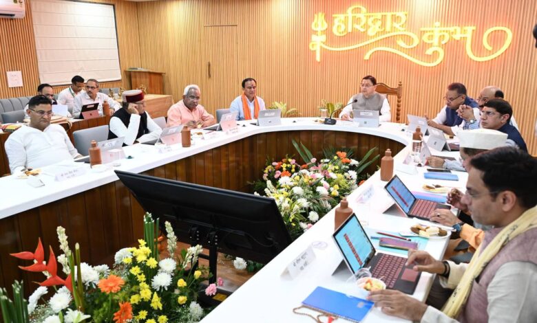 अग्निवीरों की भर्ती से बाढ़ नियंत्रण तक, धामी कैबिनेट ने लिए 13 अहम फैसले अग्निवीरों की भर्ती से बाढ़ नियंत्रण तक, धामी कैबिनेट ने लिए 13 अहम फैसले