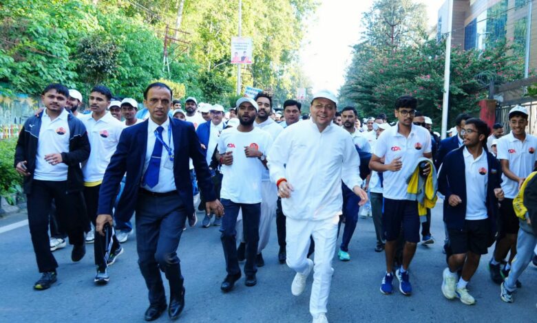 नशे के खिलाफ जंग में समाज भी निभाए जिम्मेदारी : धामी। नशे के खिलाफ जंग में समाज भी निभाए जिम्मेदारी : धामी।
