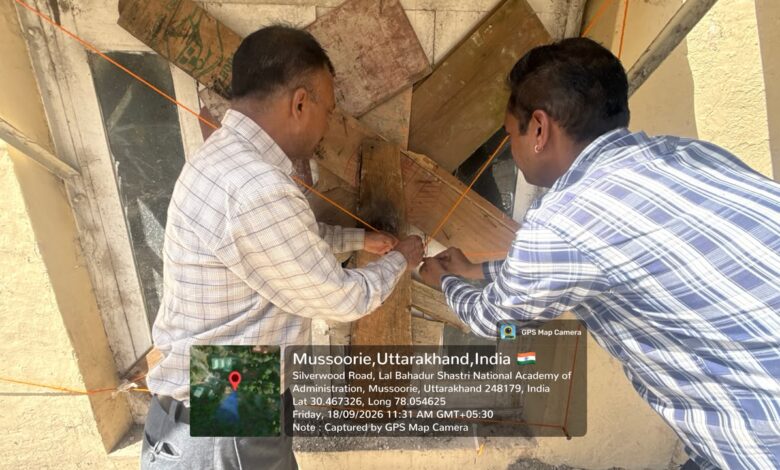 अवैध निर्माण पर एमडीडीए सख्त, मसूरी के होटल अतिथि में 12 कमरे और बेसमेंट सील